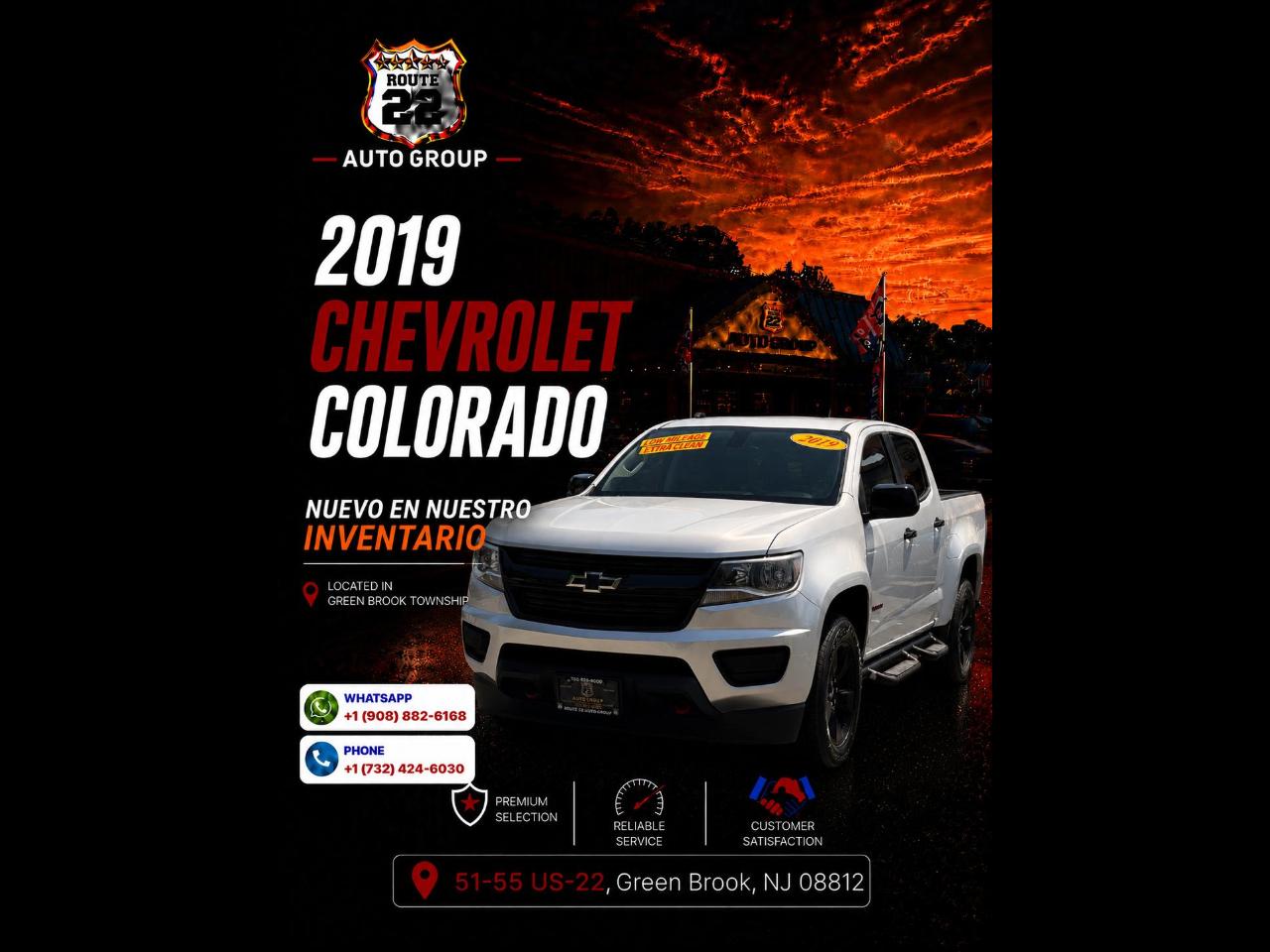 2019 Chevrolet Colorado LT Crew Cab 2WD Short Box