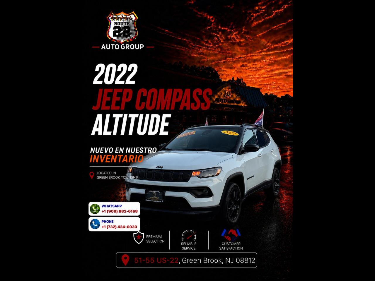 2022 Jeep Compass Latitude 4WD