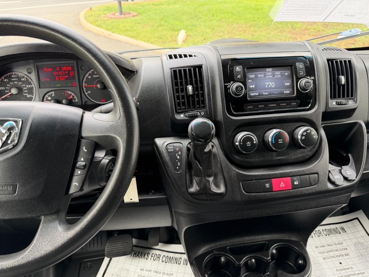 RAM Promaster 1500 Low Roof Tradesman 136-in. WB 2019