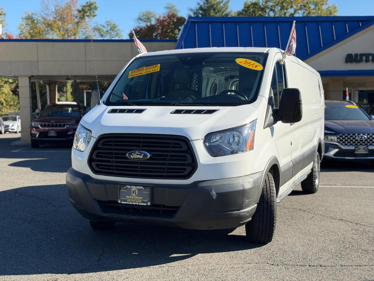 2018 Ford Transit Van T-150 148" Low Rf 8600 GVWR Swing-Out RH Dr