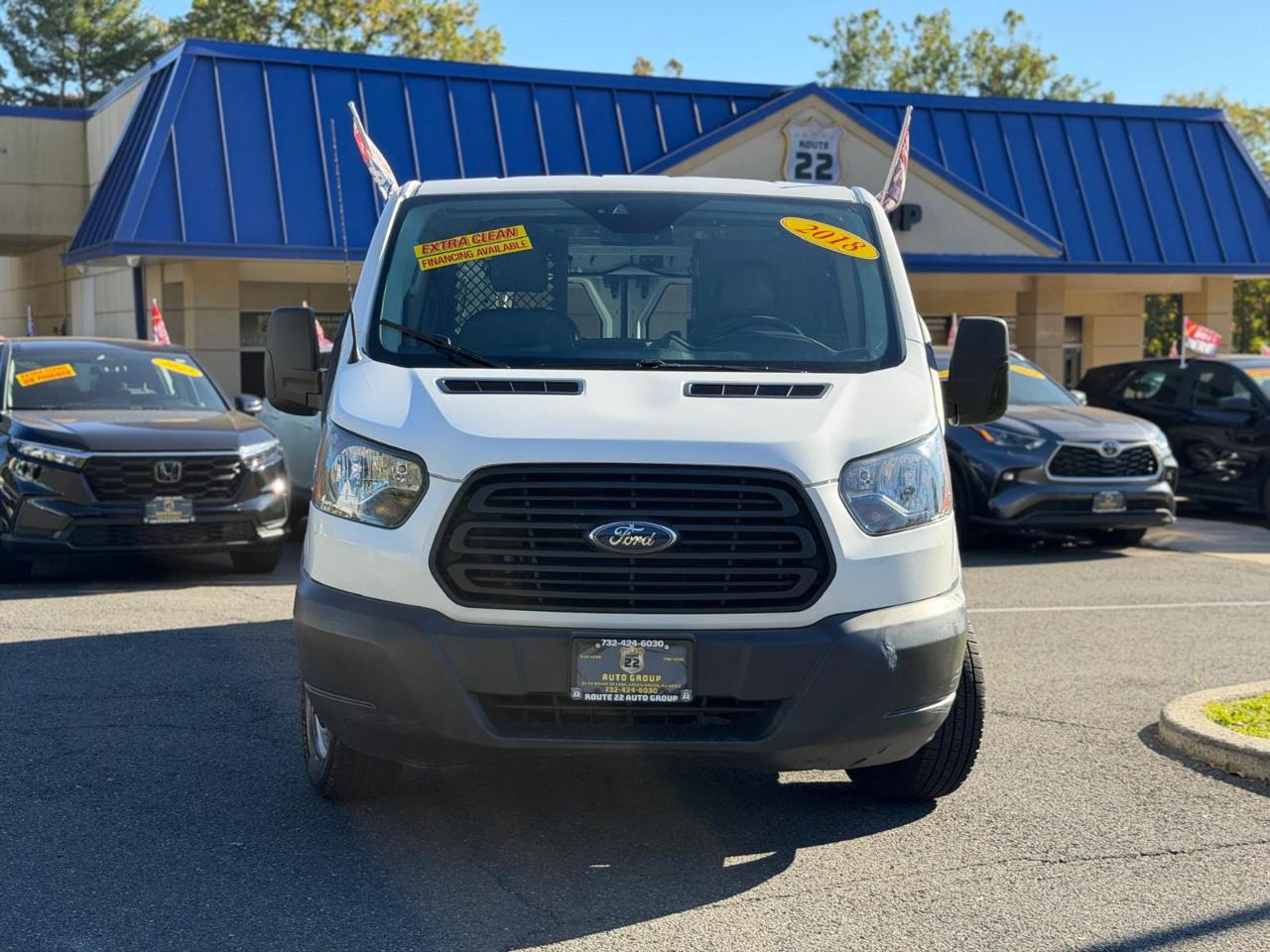 Ford Transit Van T-150 148" Low Rf 8600 GVWR Swing-Out RH Dr 2018