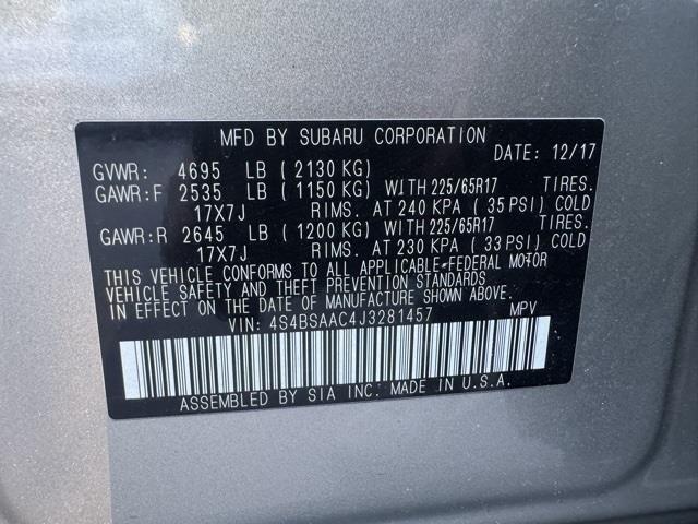 Subaru Outback  2018