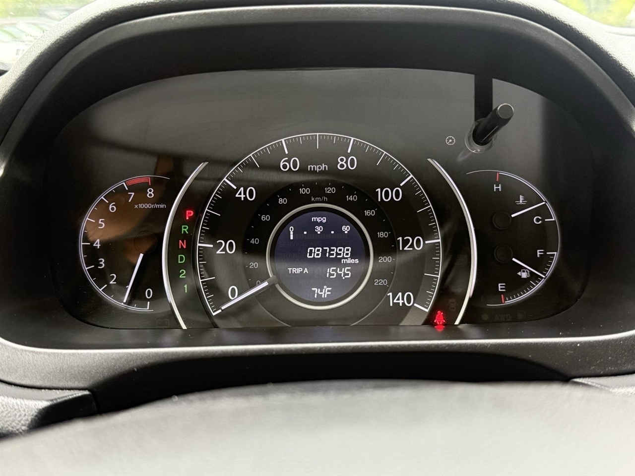 Honda CR-V LX 4WD 5-Speed AT 2014