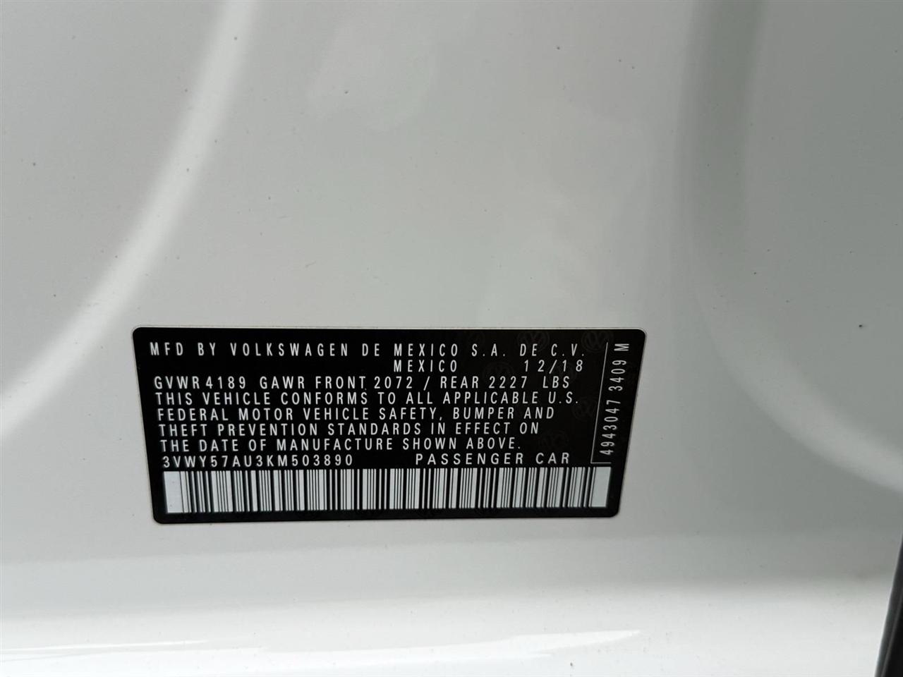 Volkswagen Golf SportWagen  2018