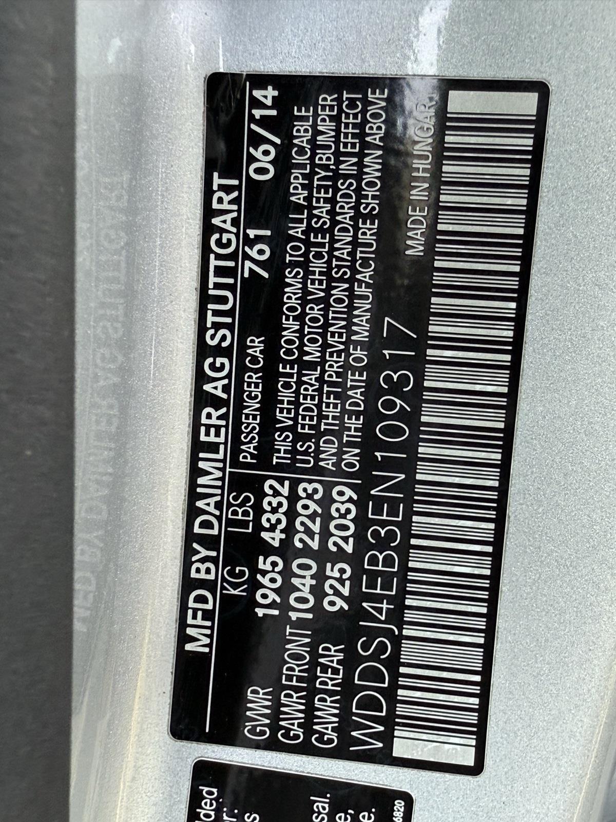 Mercedes-Benz CLA-Class  2014