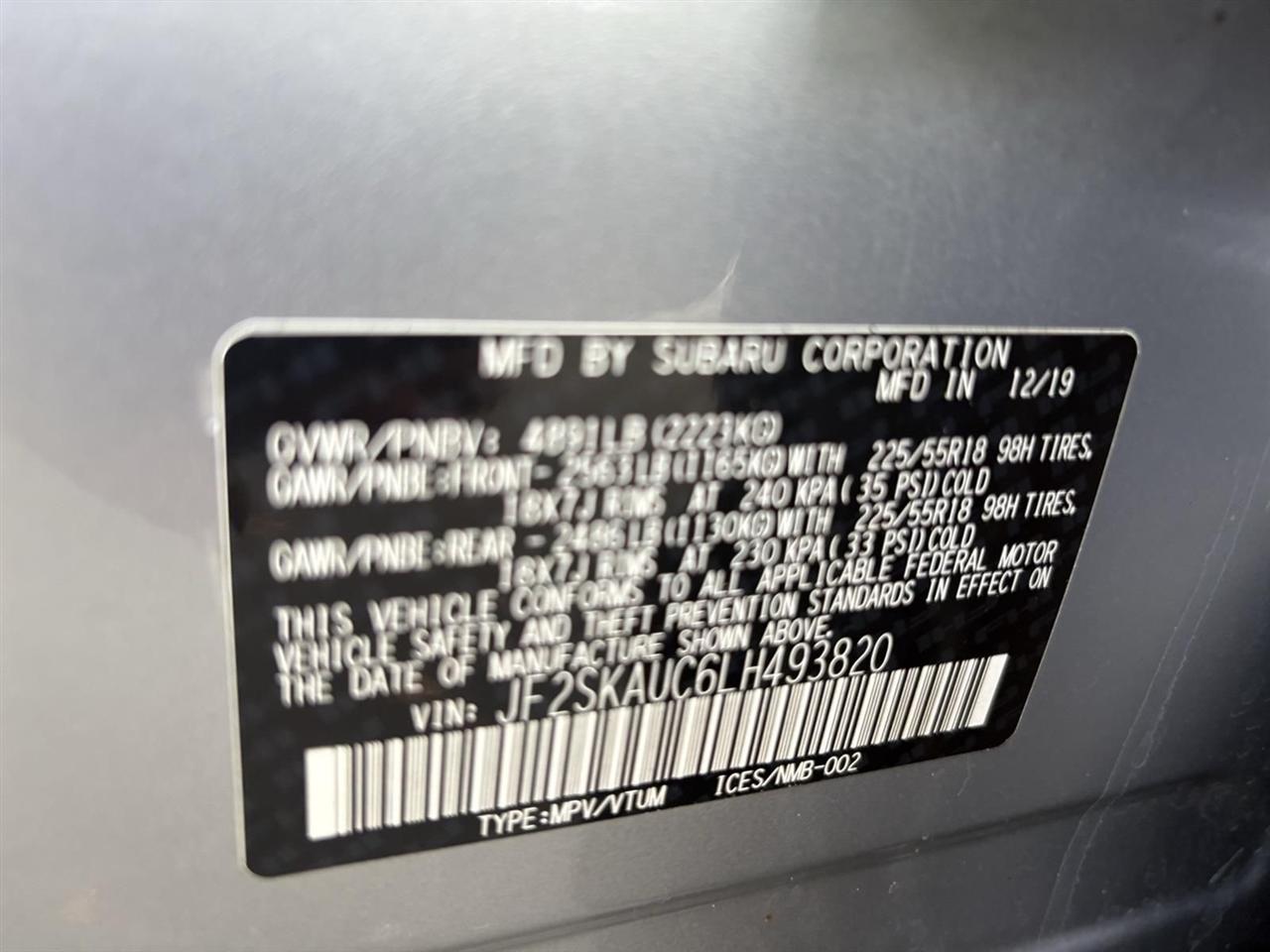 Subaru Forester  2020