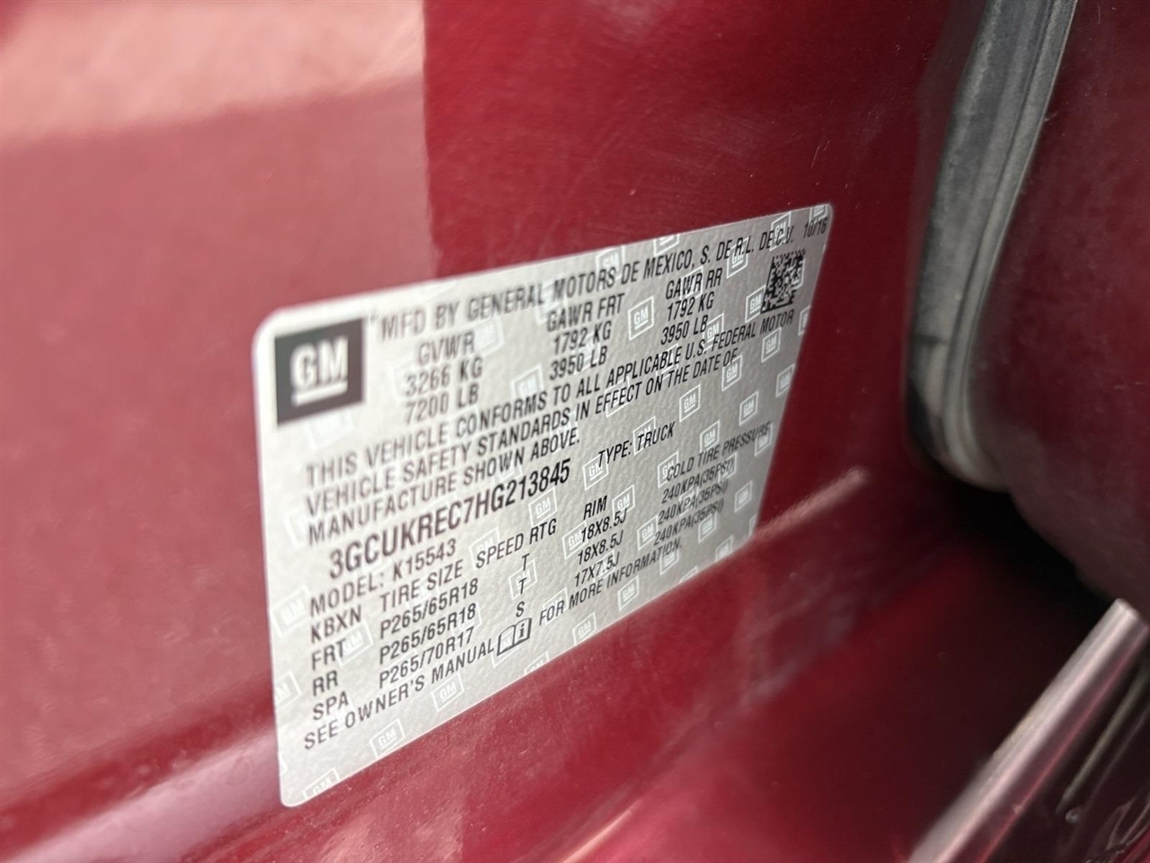 Chevrolet Silverado 1500 LT Crew Cab 4WD 2017