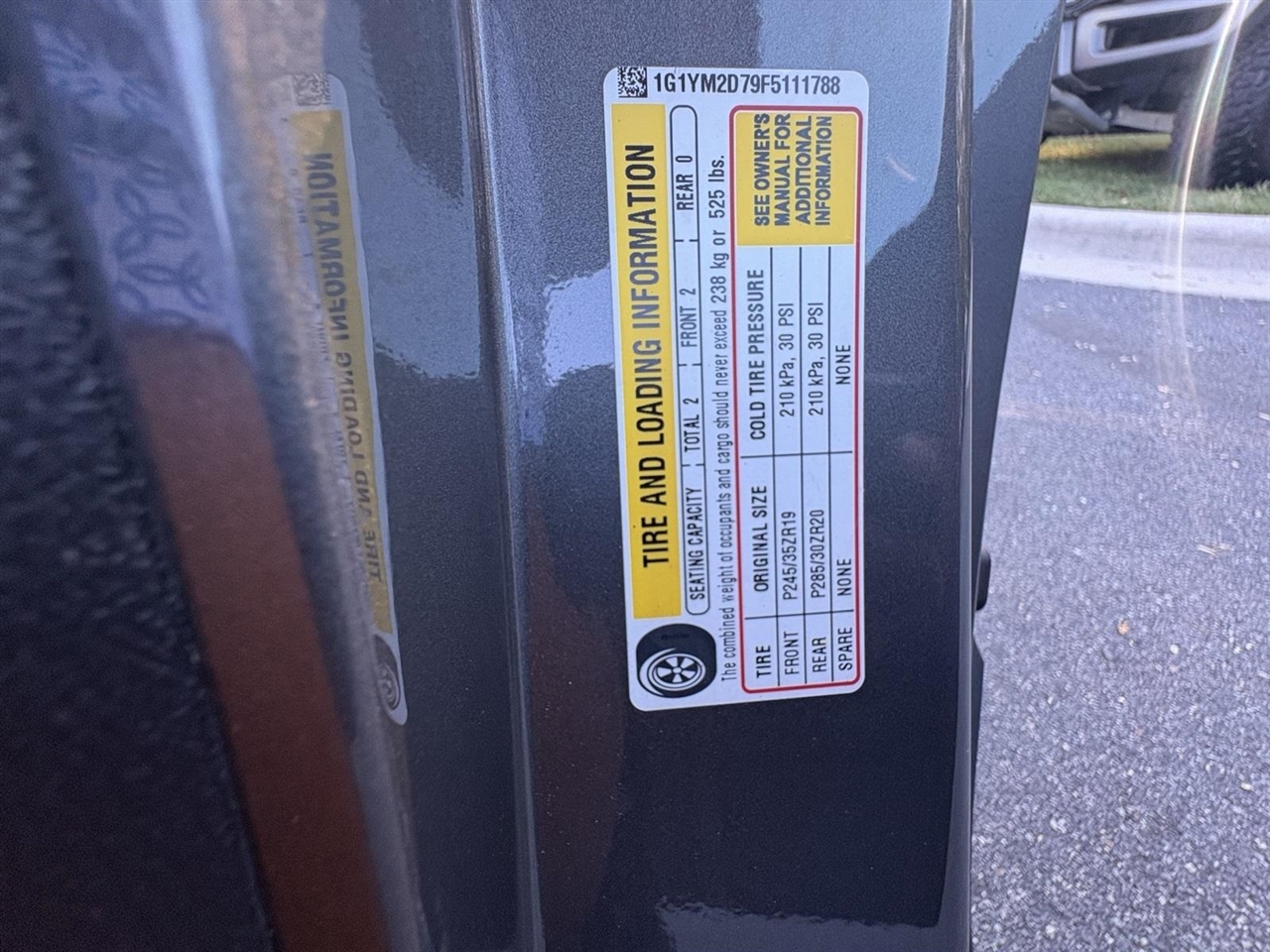 Chevrolet Corvette Z51 3LT Coupe Automatic 2015