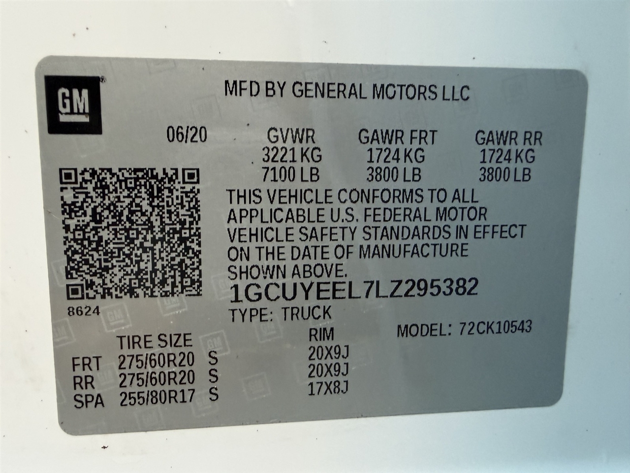 Chevrolet Silverado 1500 RST Crew Cab 4WD 2020