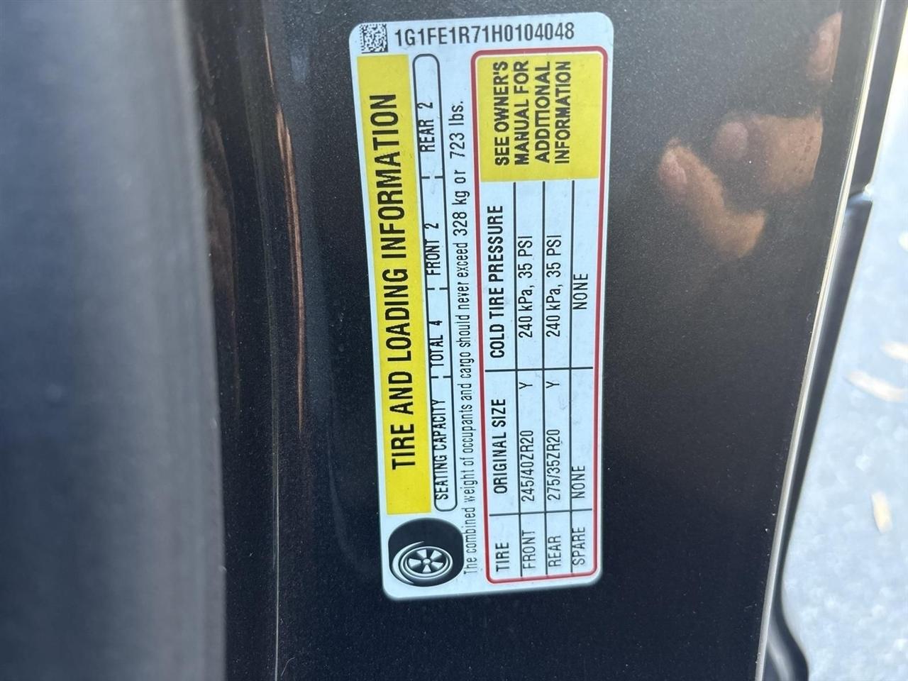 Chevrolet Camaro  2017