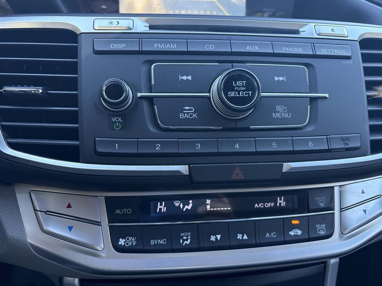 Honda Accord LX Sedan CVT 2015