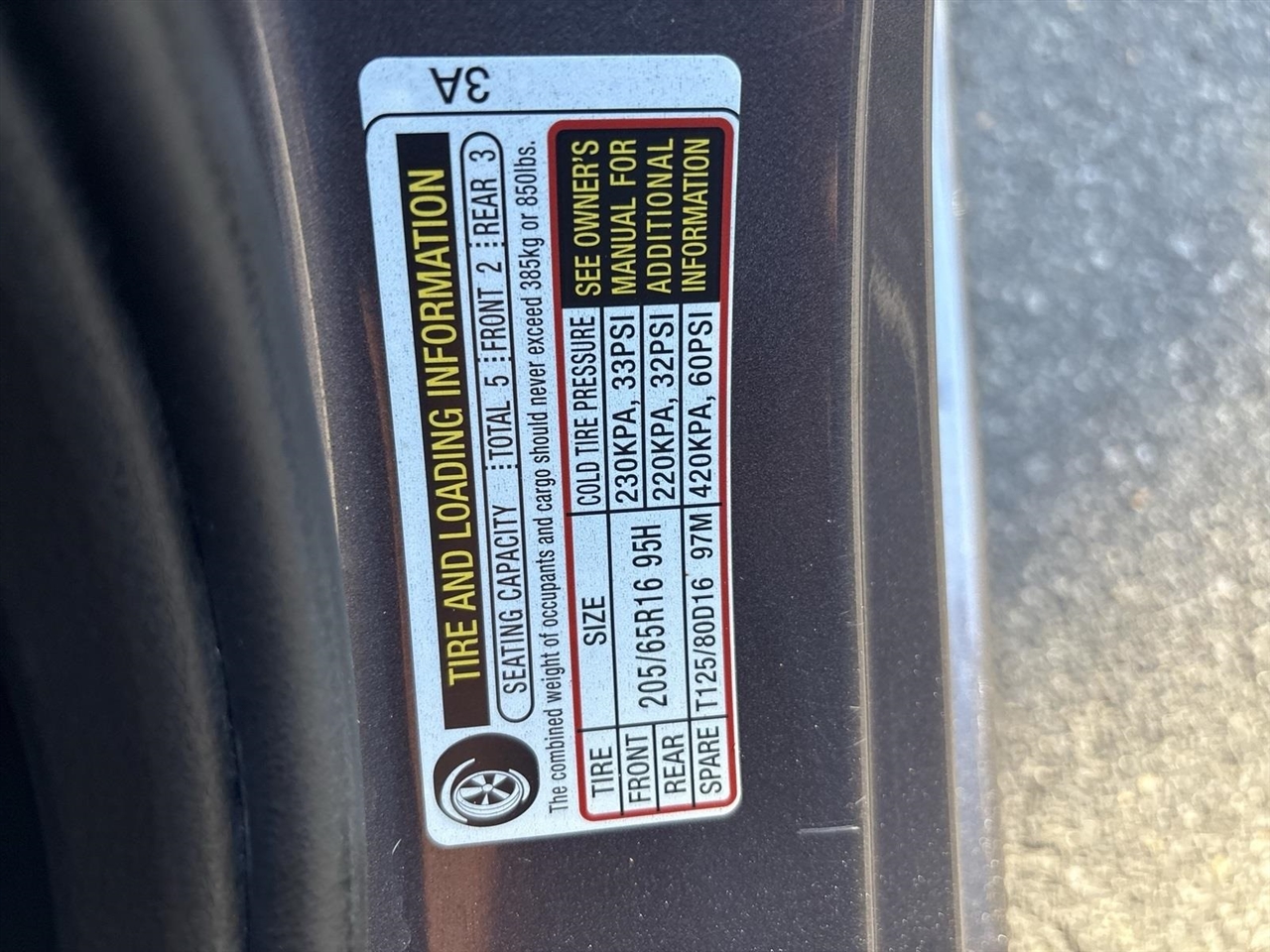 Honda Accord LX Sedan CVT 2015