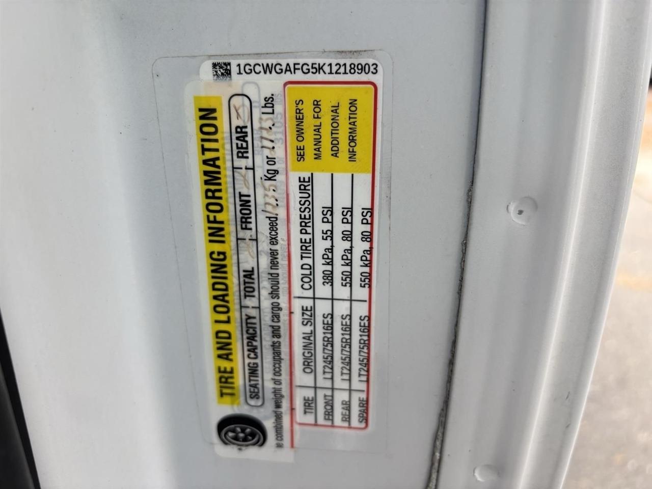 Chevrolet Express  2019