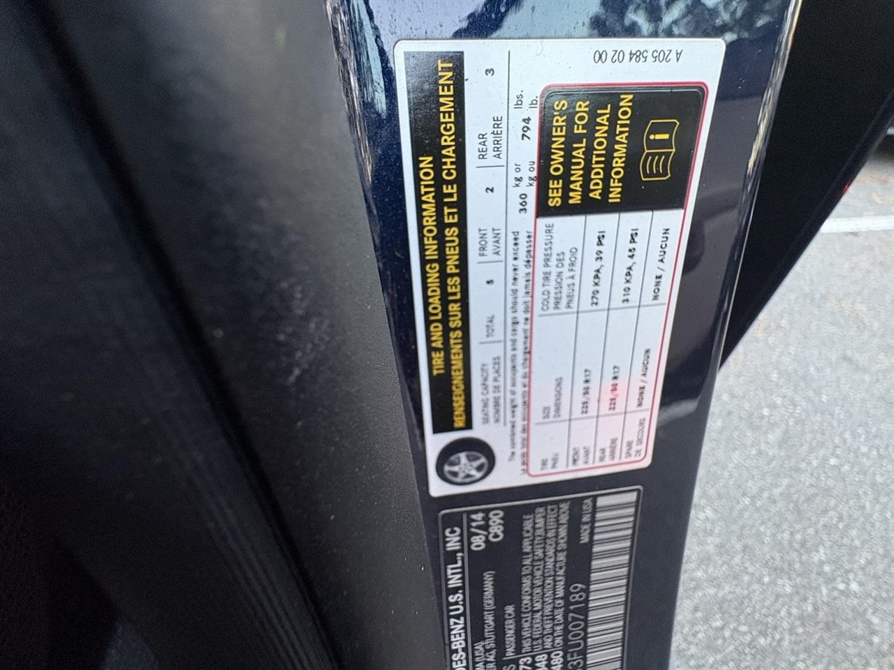 Mercedes-Benz C-Class C300 4MATIC Sedan 2015