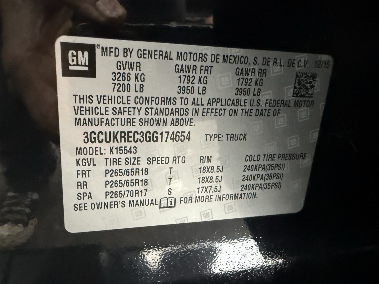 Chevrolet Silverado 1500  2016