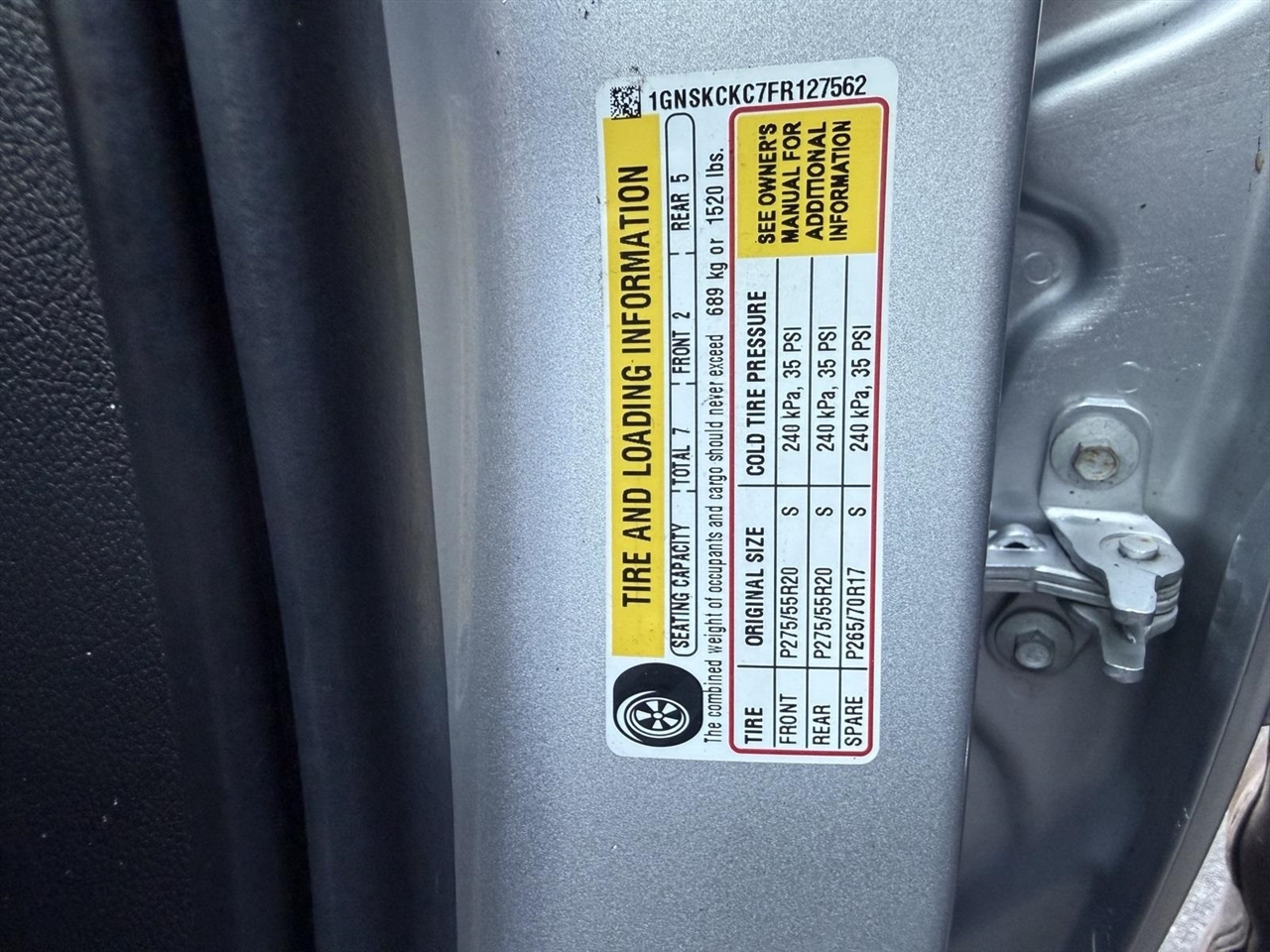 Chevrolet Tahoe  2015