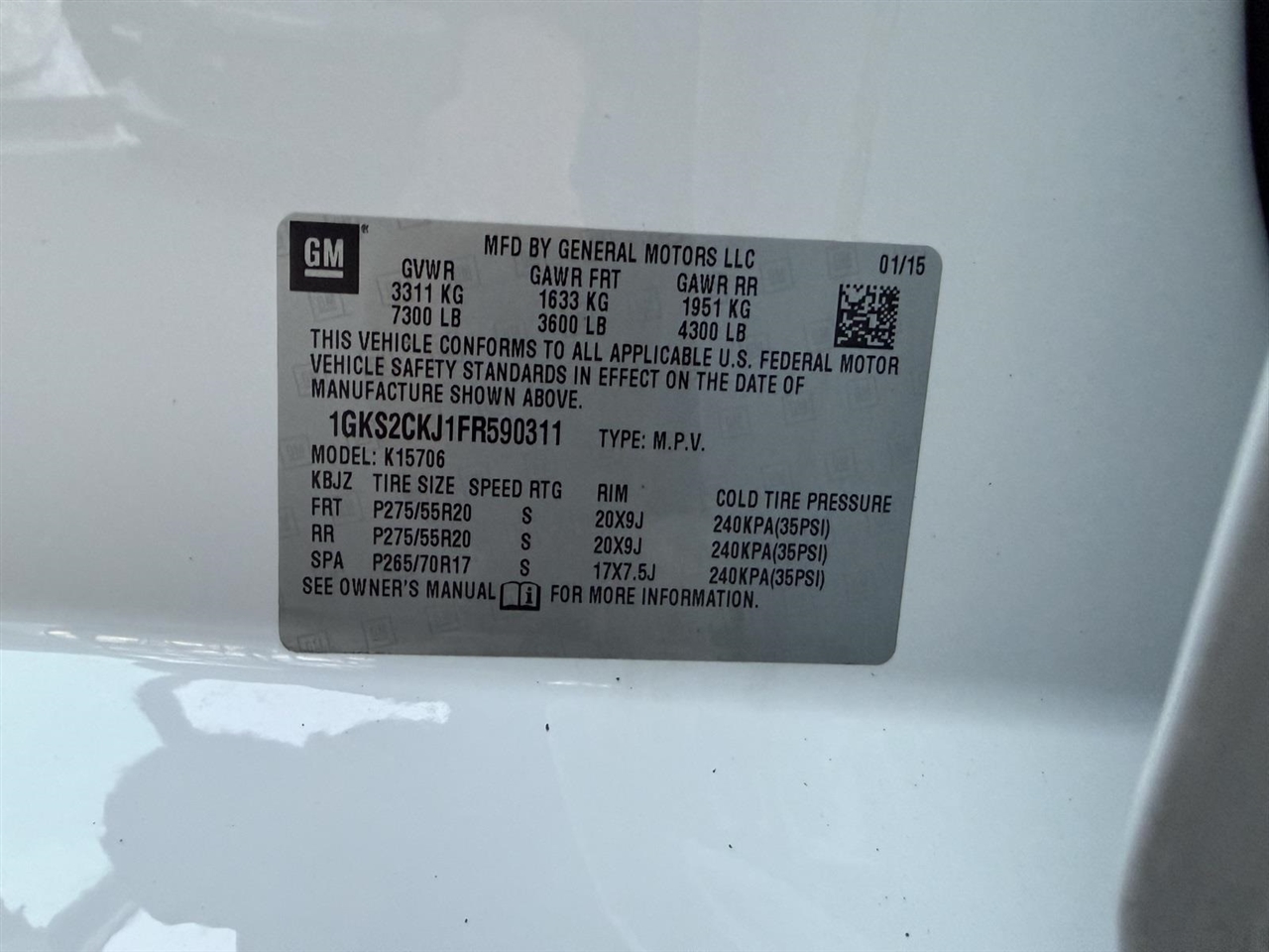 GMC Yukon Denali  2015