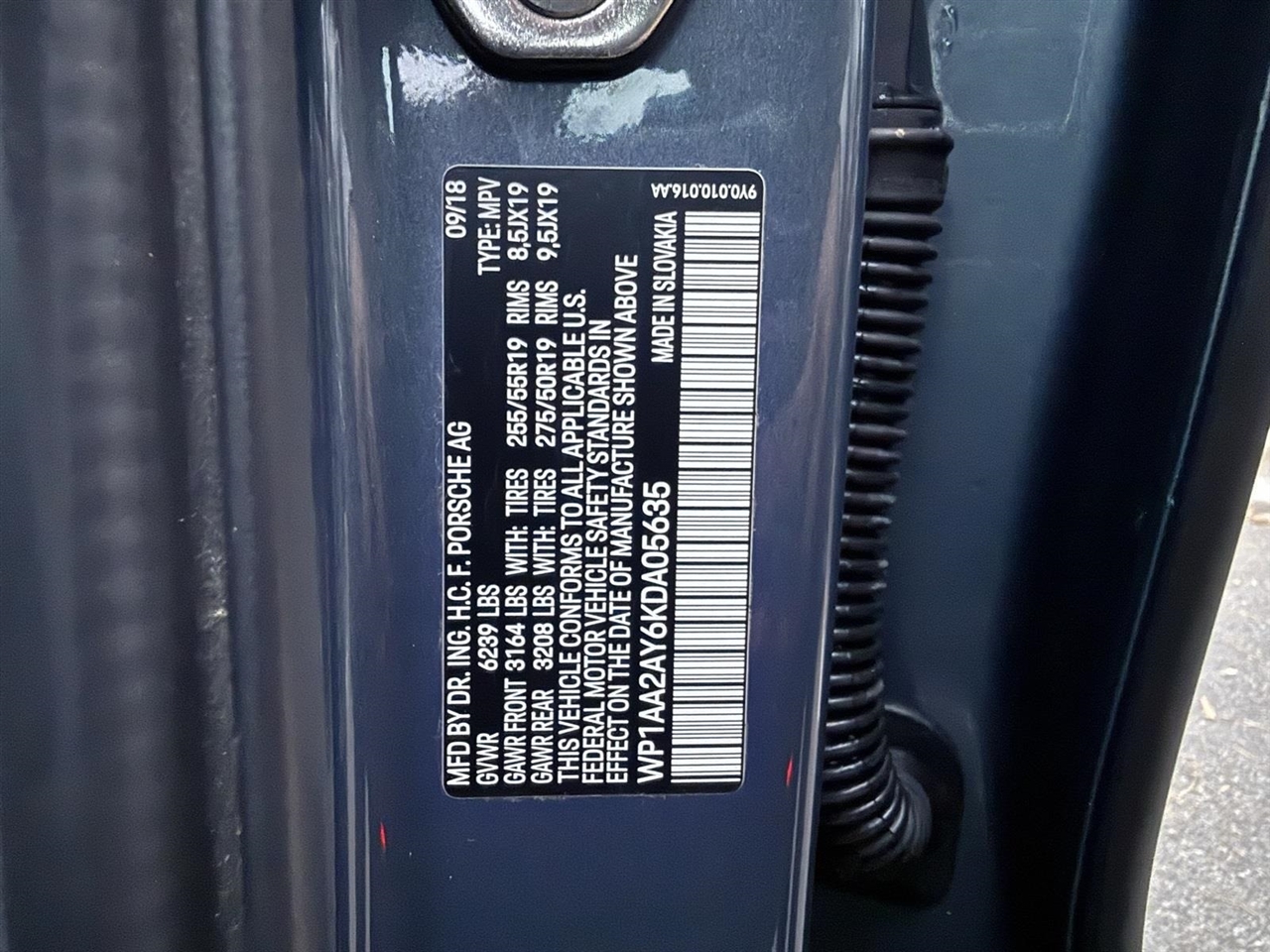 Porsche Cayenne  2019