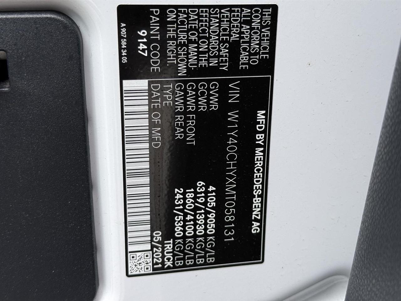 Mercedes-Benz Sprinter  2021