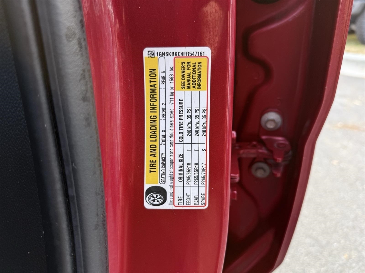 Chevrolet Tahoe  2015