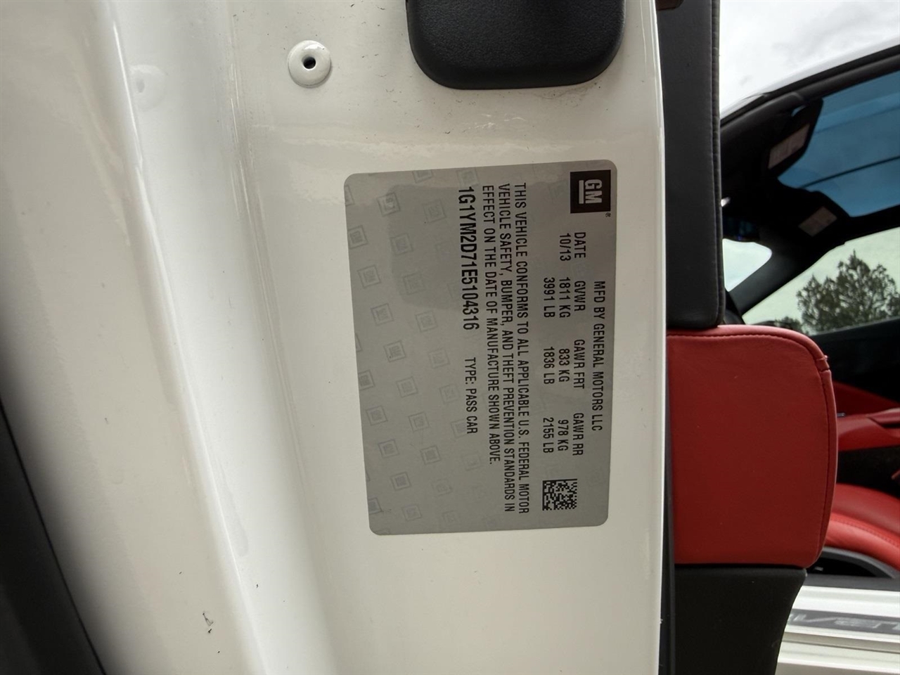 Chevrolet Corvette Stingray  2014