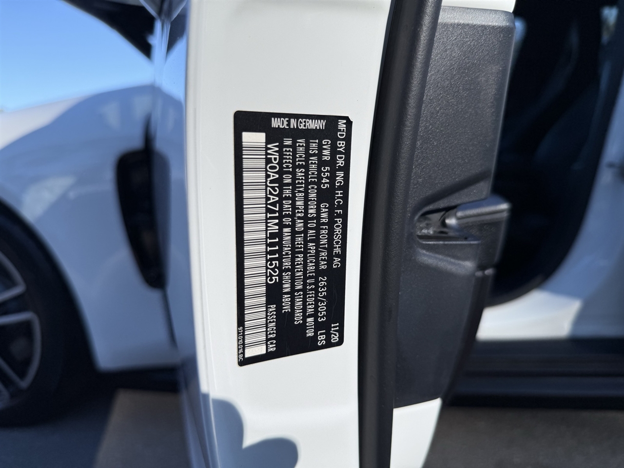 Porsche Panamera  2021