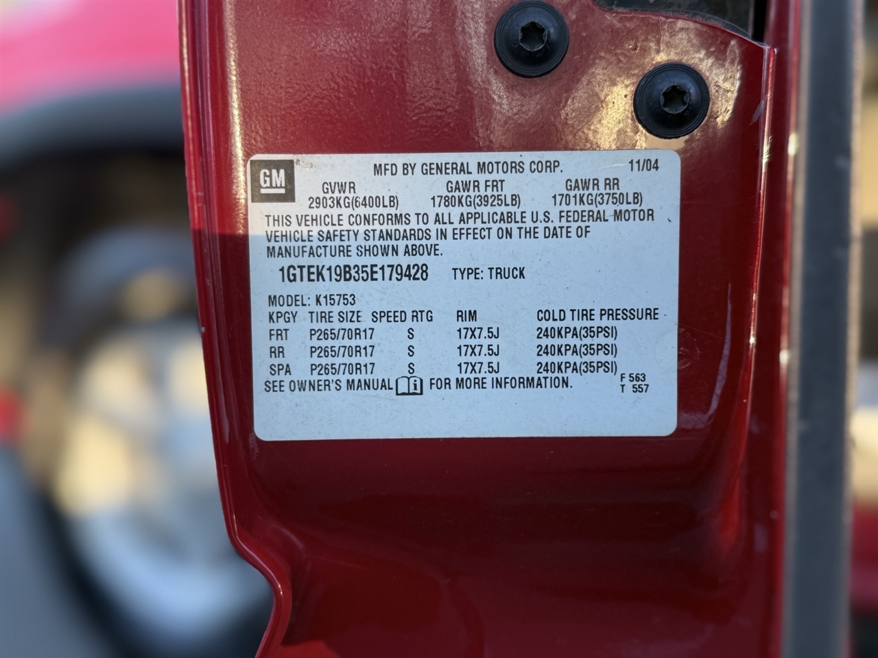 GMC Sierra 1500  2005