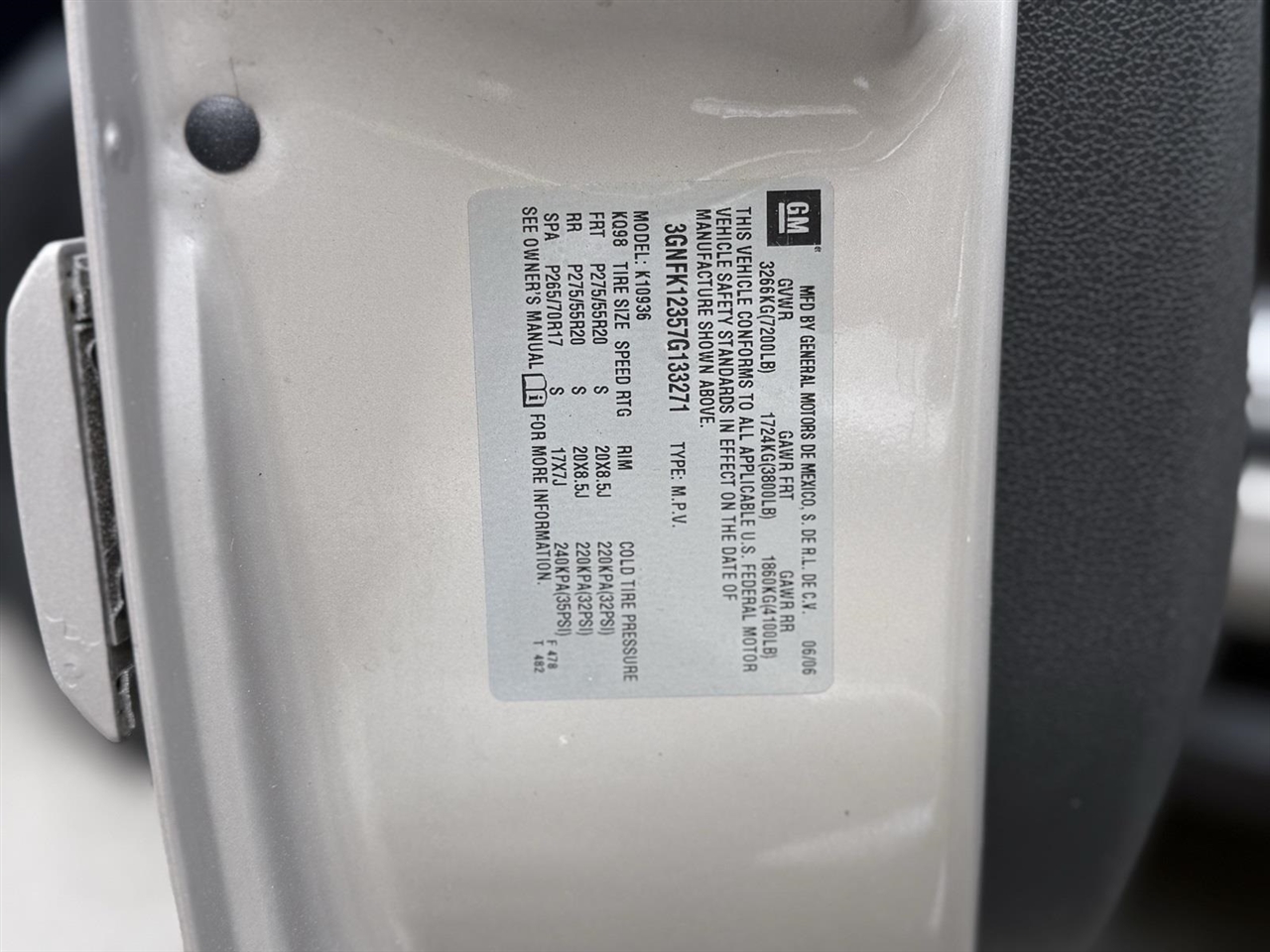 Chevrolet Avalanche  2007