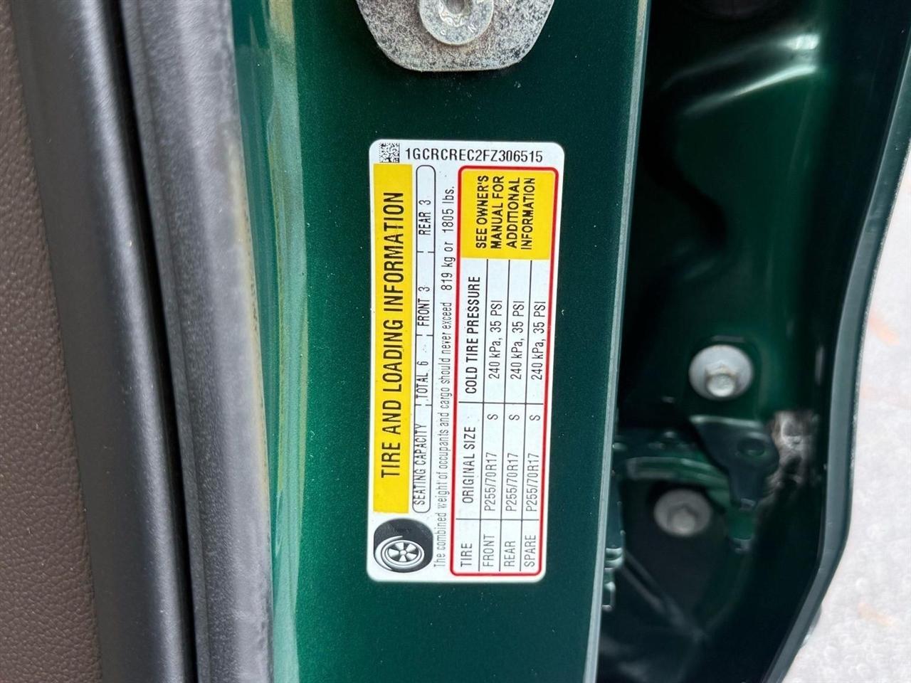 Chevrolet Silverado 1500  2015