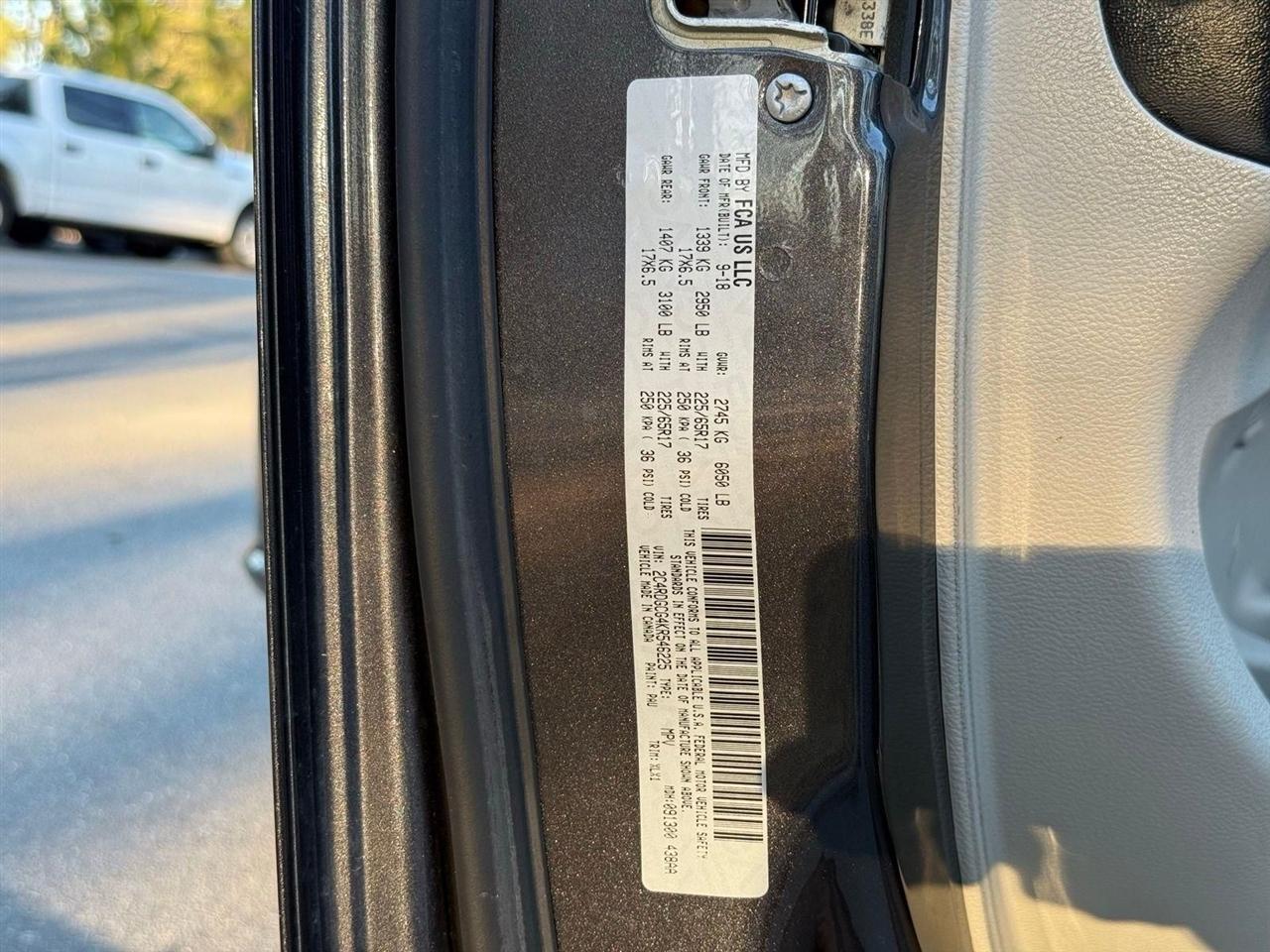 Dodge Grand Caravan  2019