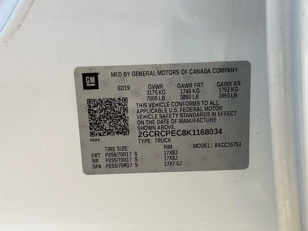 Chevrolet Silverado 1500  2019