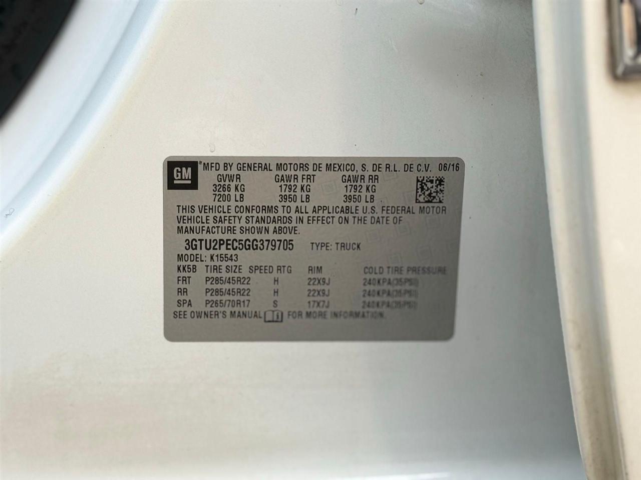 GMC Sierra 1500  2016