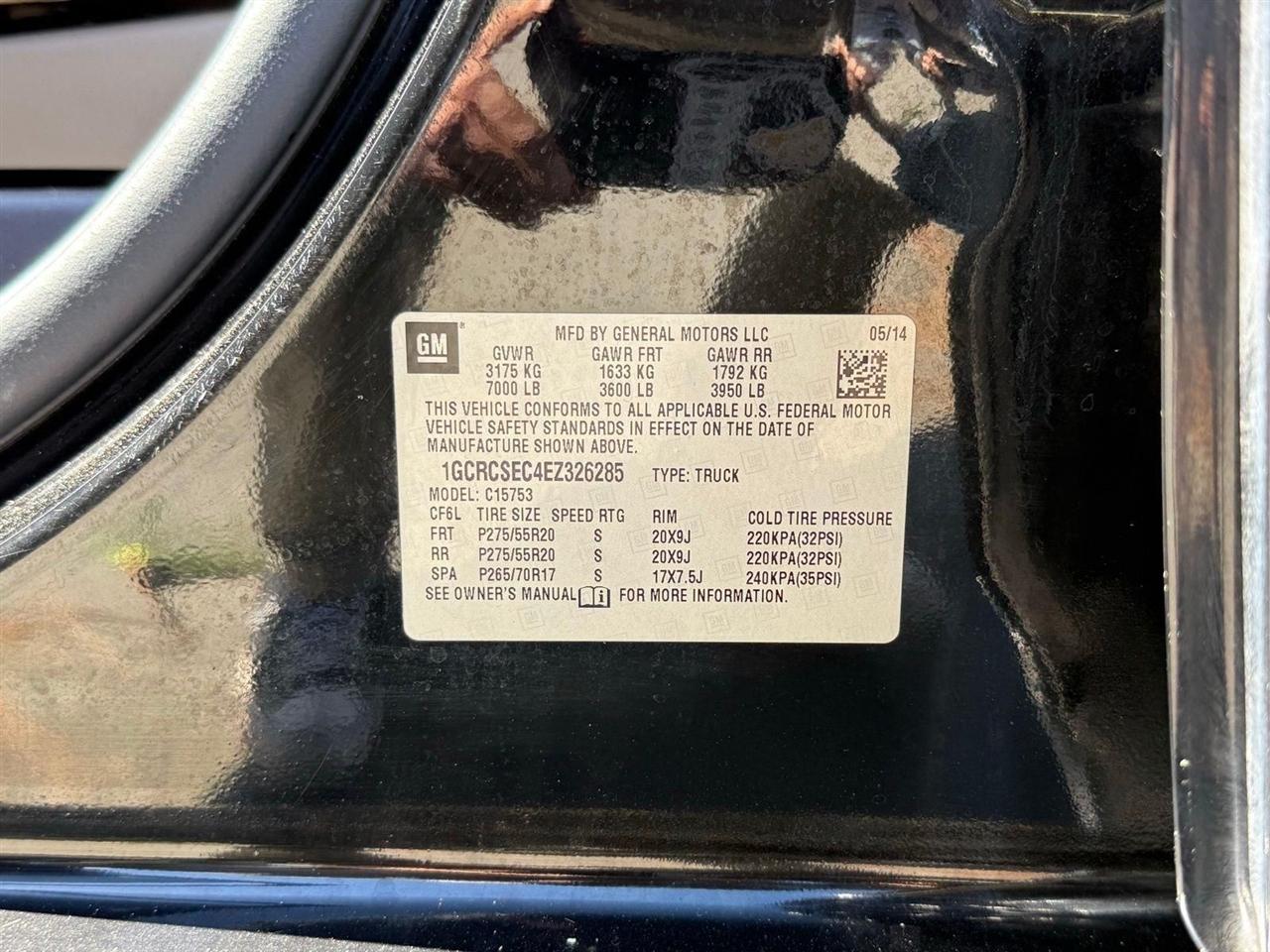 Chevrolet Silverado 1500  2014