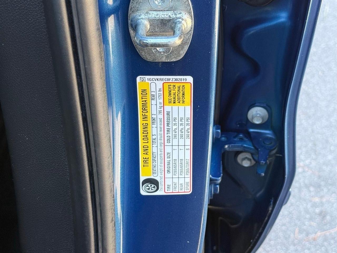 Chevrolet Silverado 1500  2015