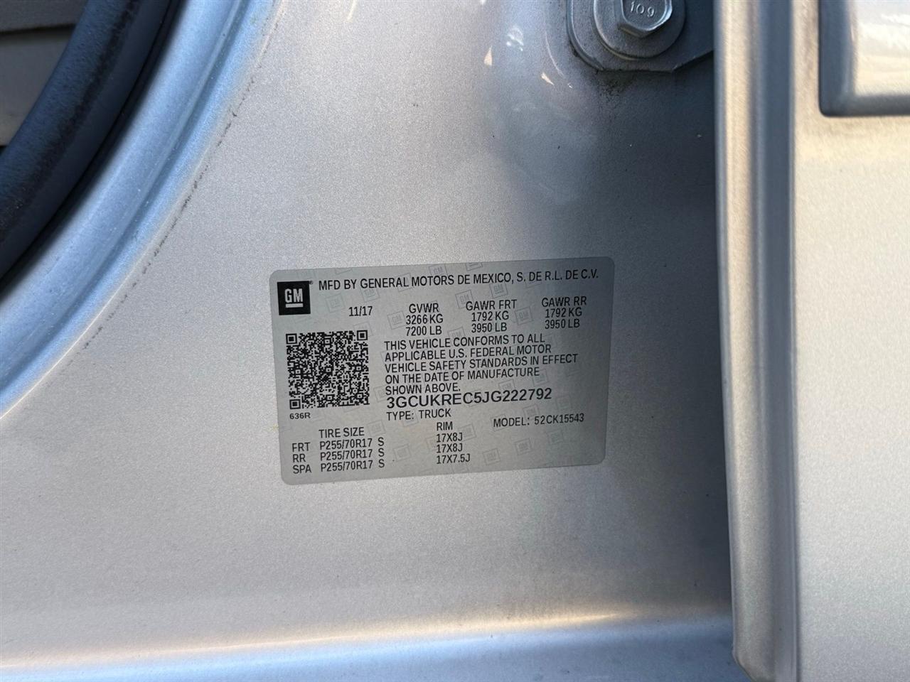 Chevrolet Silverado 1500  2018