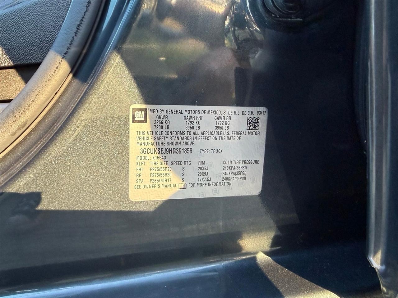 Chevrolet Silverado 1500  2017