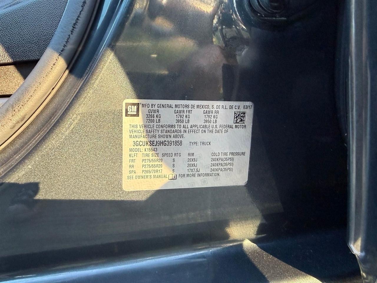 Chevrolet Silverado 1500  2017