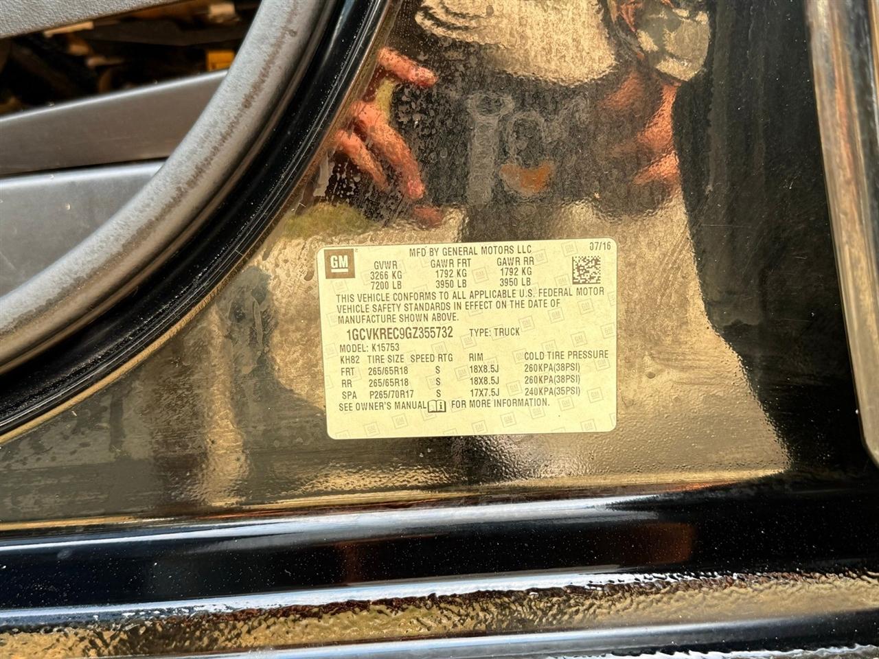 Chevrolet Silverado 1500  2016