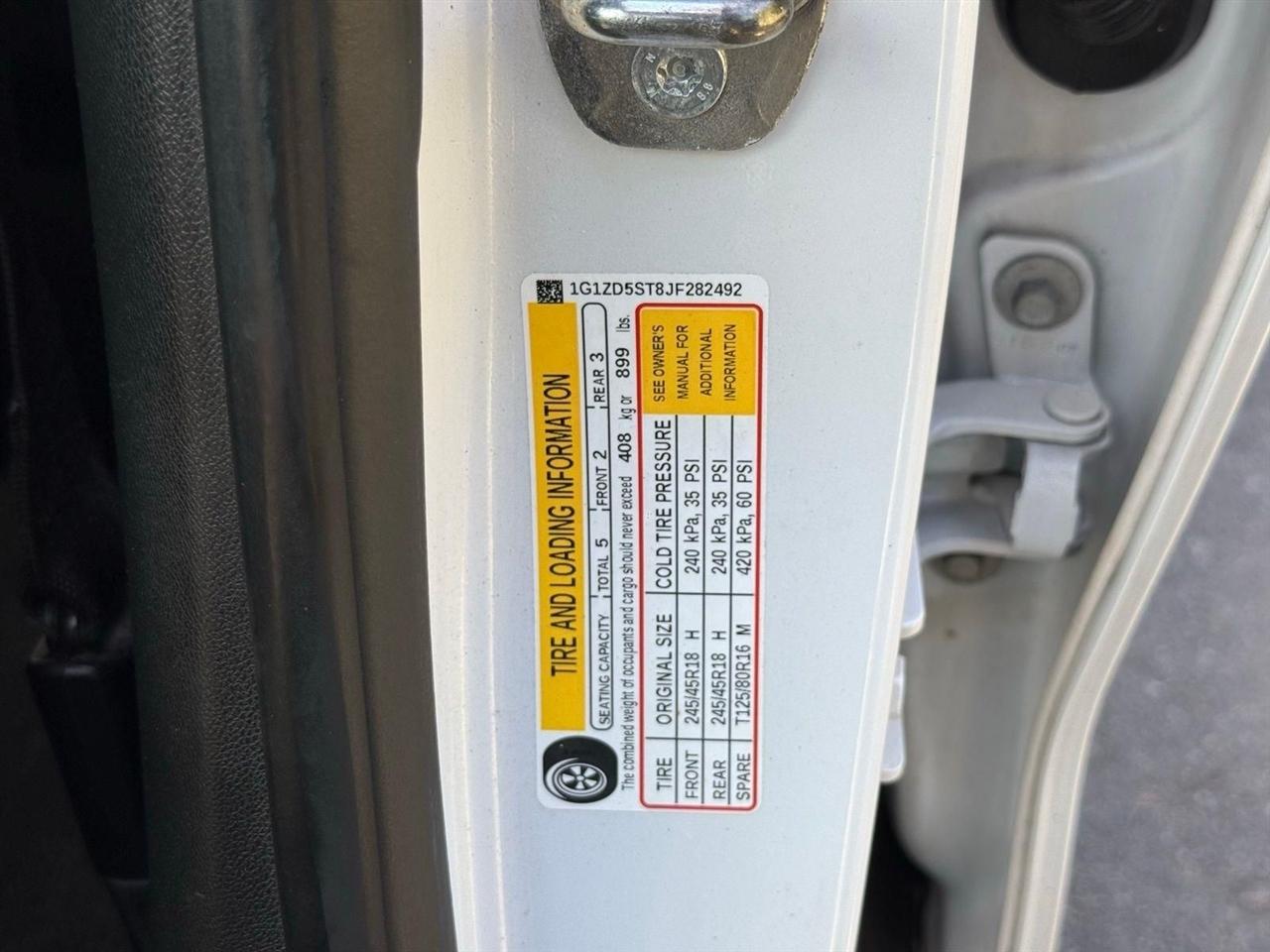 Chevrolet Malibu  2018