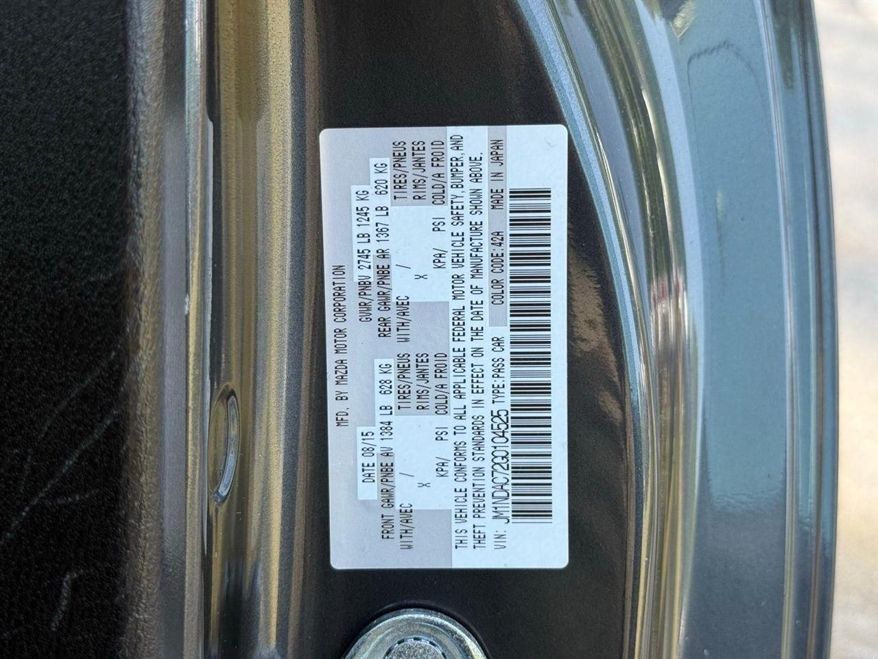 Mazda MX-5 Miata  2016