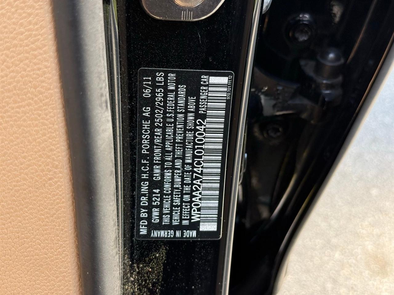 Porsche Panamera  2012