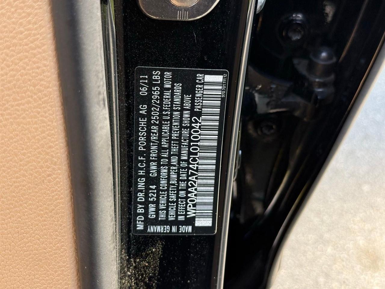 Porsche Panamera  2012