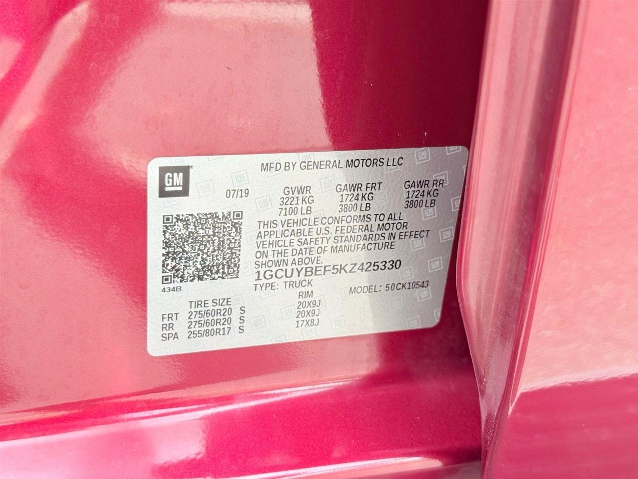 Chevrolet Silverado 1500  2019