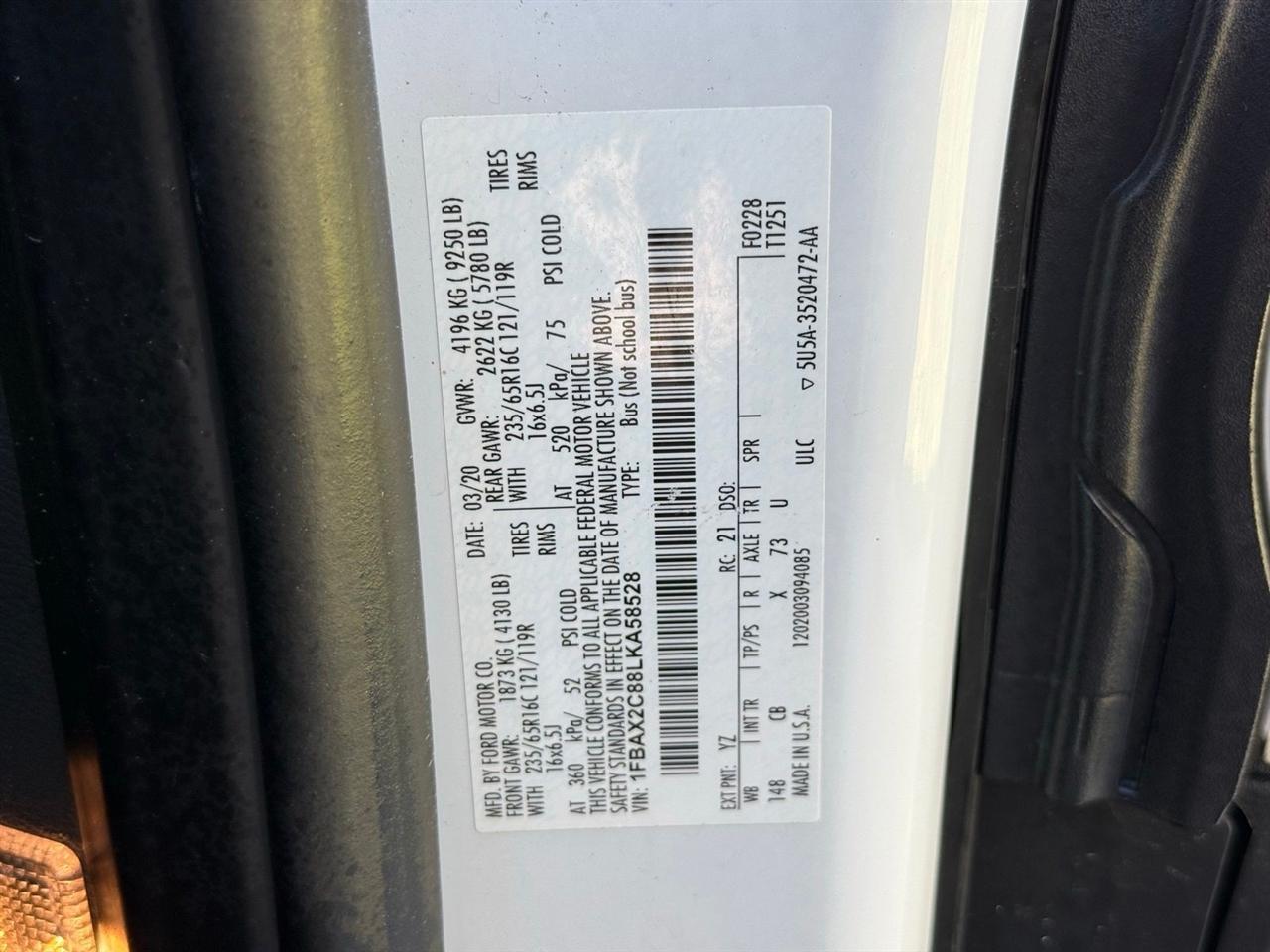 Ford Transit  2020