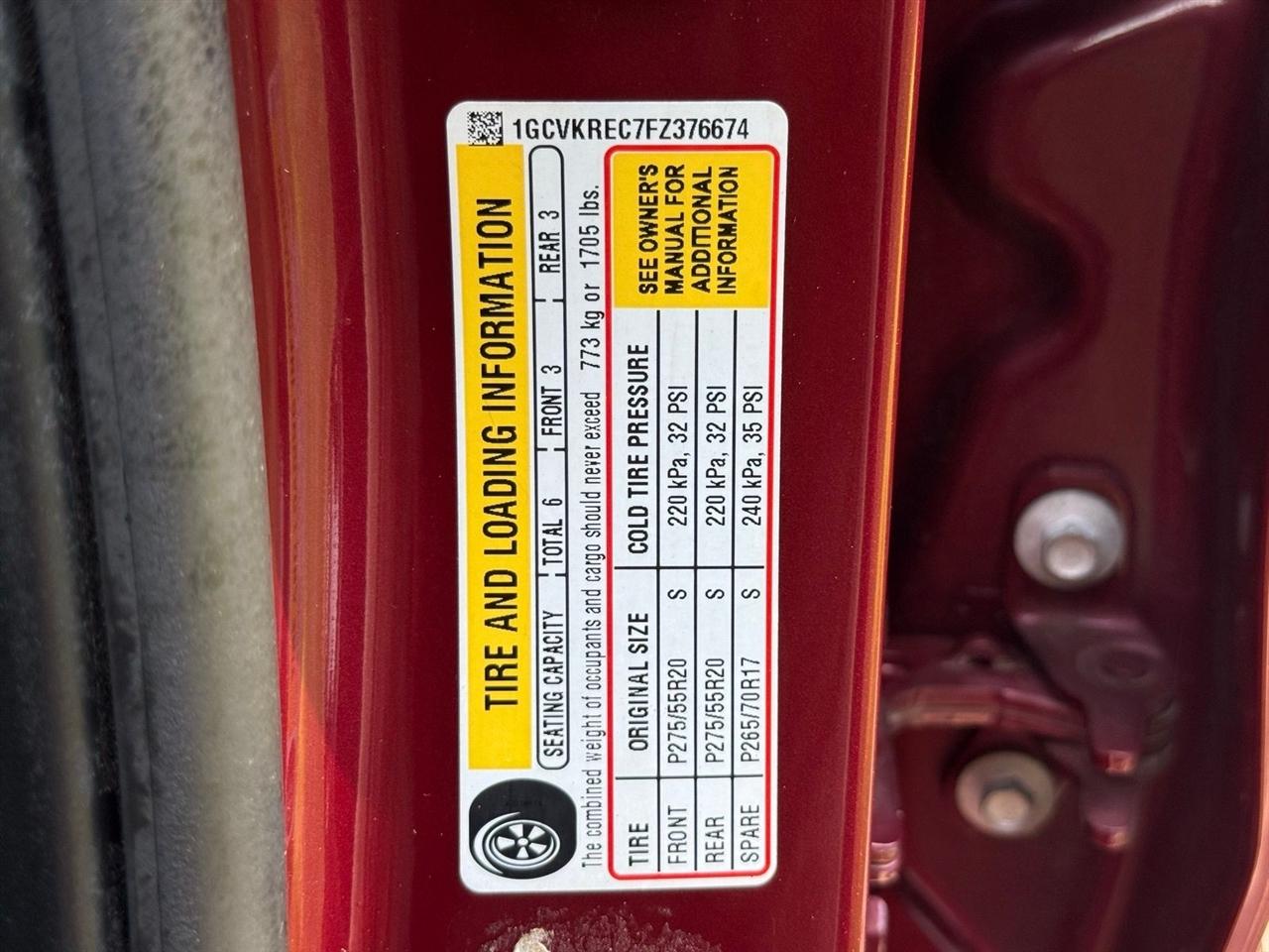 Chevrolet Silverado 1500  2015