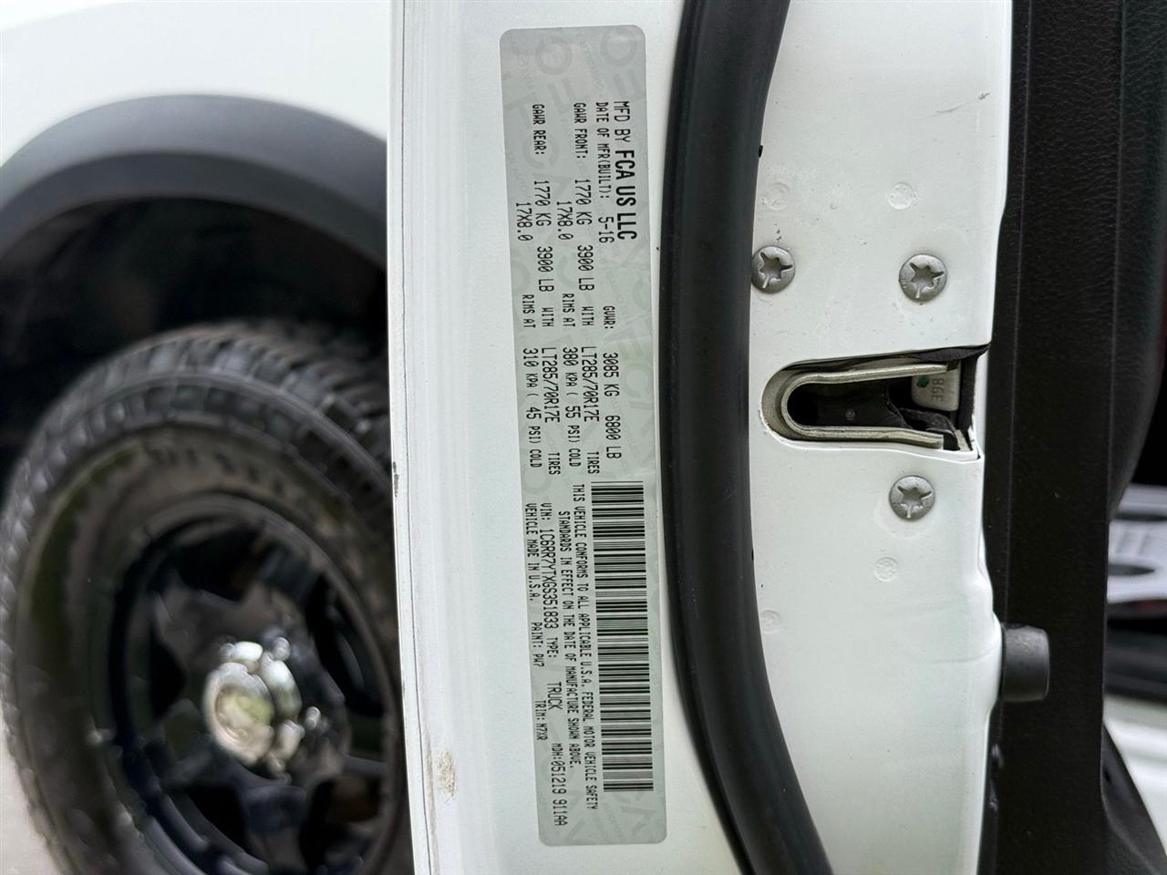 RAM 1500  2016
