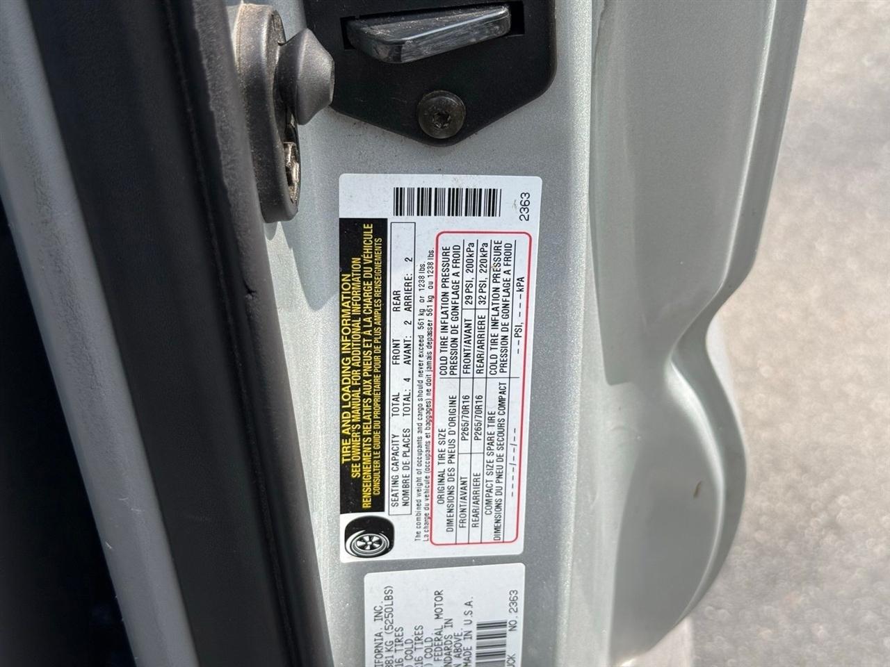 Toyota Tacoma  2005
