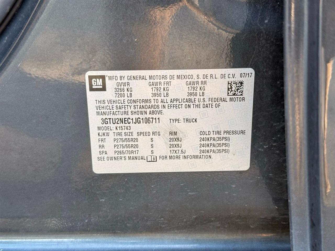 GMC Sierra 1500  2018