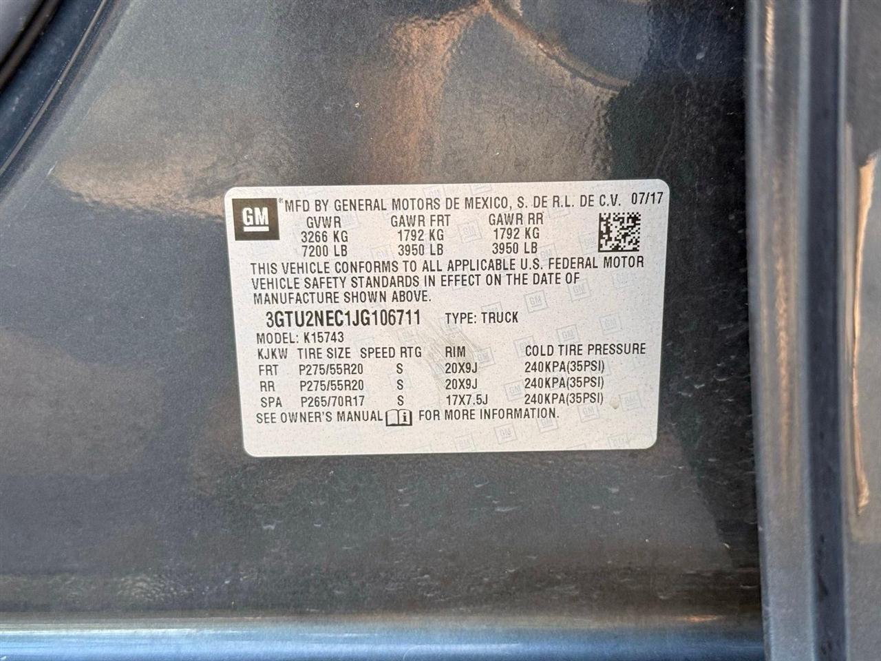 GMC Sierra 1500  2018