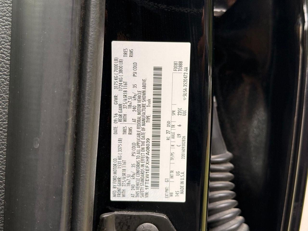Ford F-150  2017